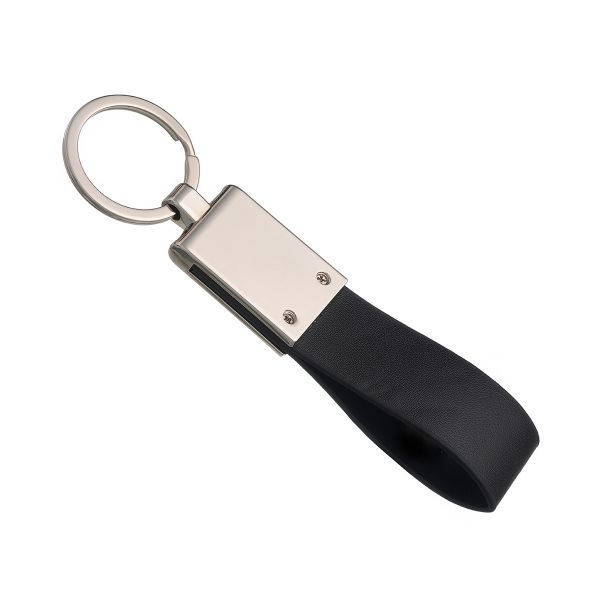 VW PU Tab Keyring Back