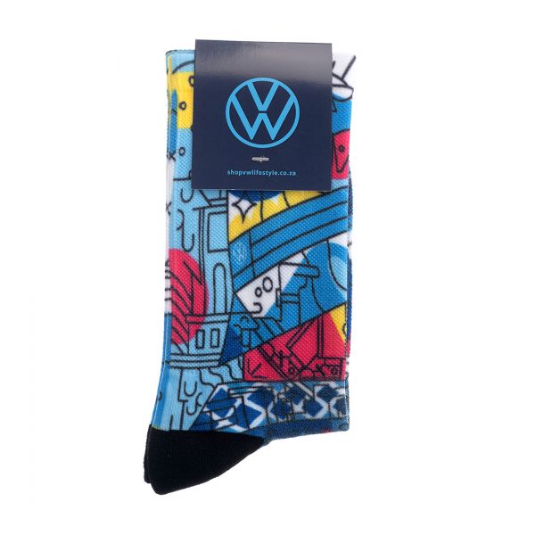 Yay Abe Art Crew Socks Pack