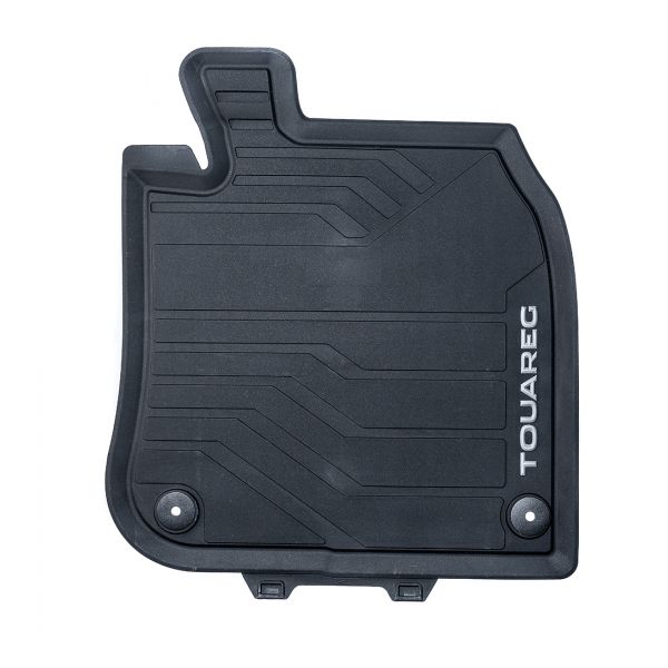 Touareg All-Weather Mat - Front (Titanium Black) 3