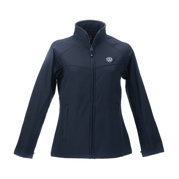 Ladies VW Interactive Softshell (Navy) Hero