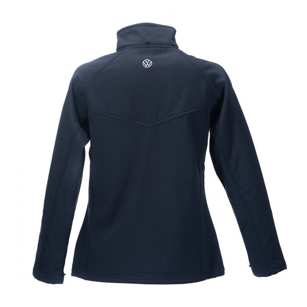 Ladies VW Interactive Softshell (Navy) Back