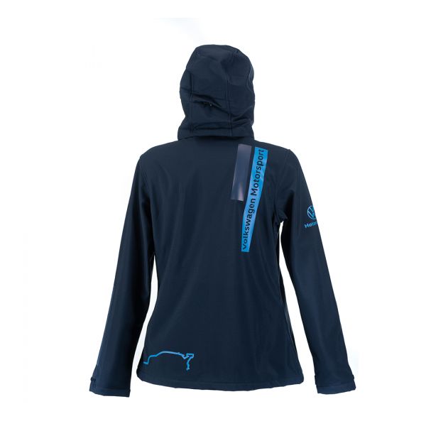 Ladies VW Motorsport Performance All Weather Shell Back Hood