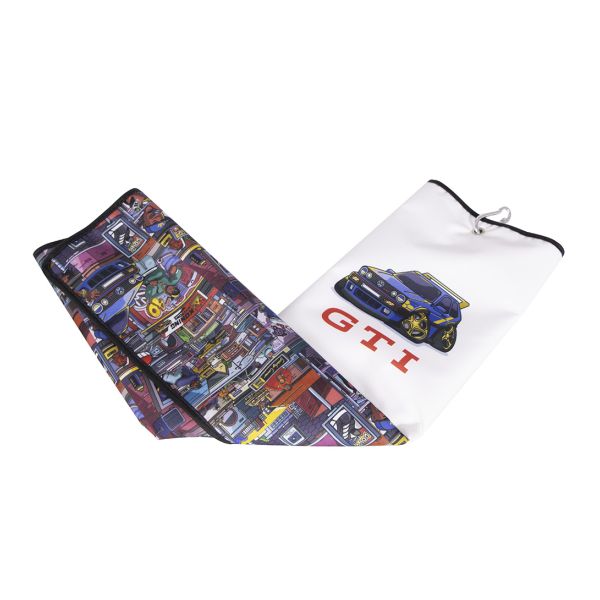 GTI Legends Golf Towel Hero