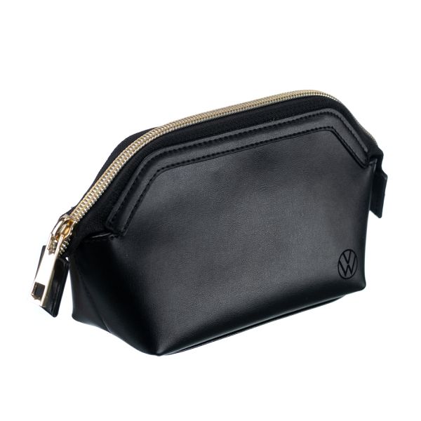 VW Ladies Leather Cosmetic Bag Top