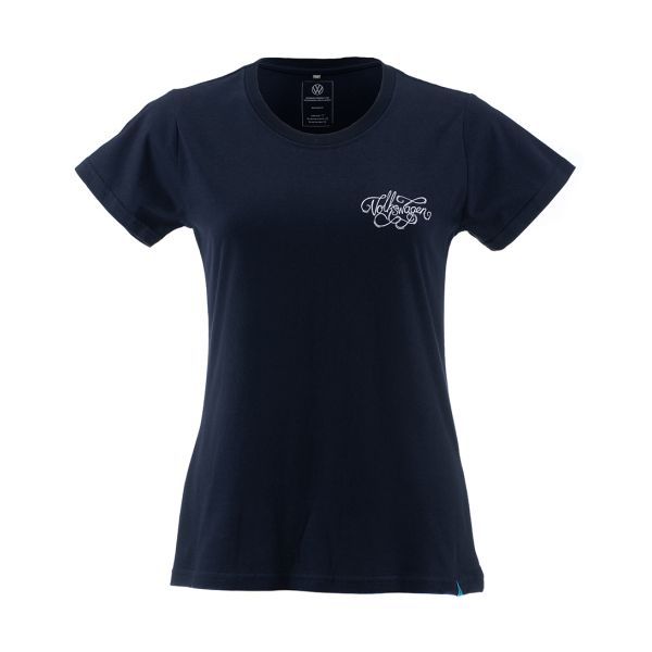 Ladies VW Ink T (Navy) Hero