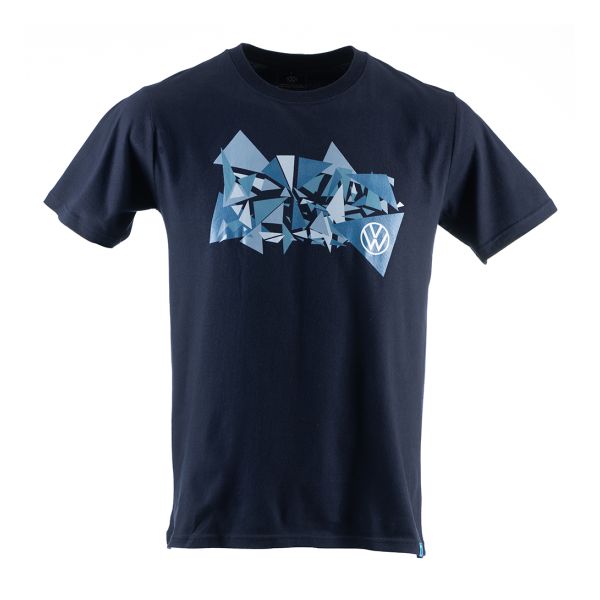 Mens VW Shatter Proof T (Navy) Hero