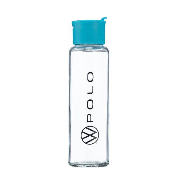 VW Polo Glass Water Bottle Hero