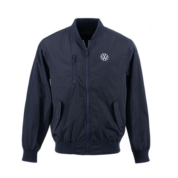 VW Mens Flight Jacket (Navy) Hero