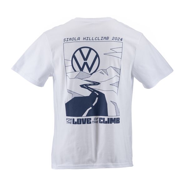 Unisex VW Love the Climb T (White) Back
