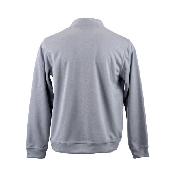 Unisex Wolfsburg Tech Top 1/4 Zip (Grey) Back