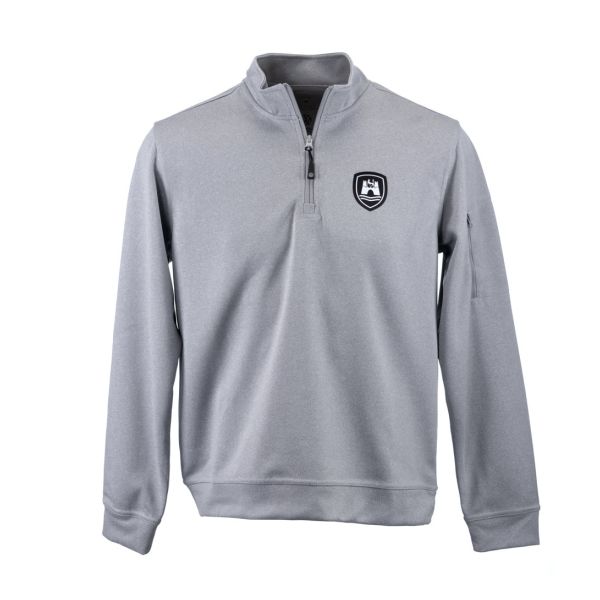 Unisex Wolfsburg Tech Top 1/4 Zip (Grey) Hero