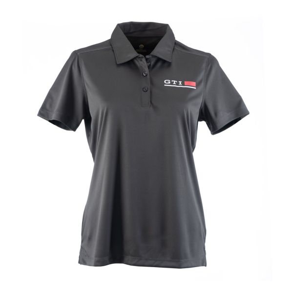 Ladies GTI Polo (Charcoal) Hero