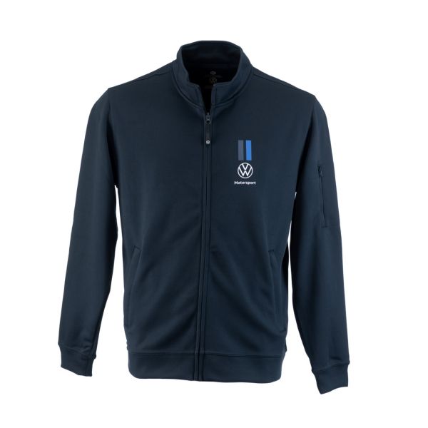 Unisex Motorsport Tech Top Full Zip (Navy) Hero