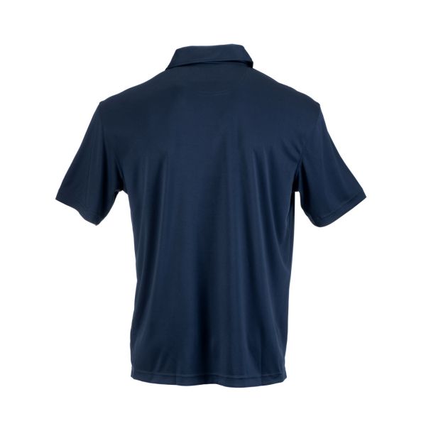 Mens Wolfsburg Polo (Navy) Back