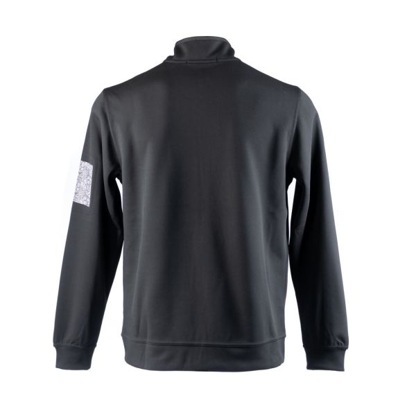 Unisex POLO Tech Top Full Zip (Black) Back