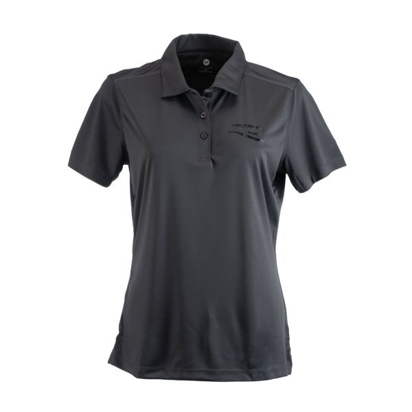Ladies R Polo (Charcoal) Hero
