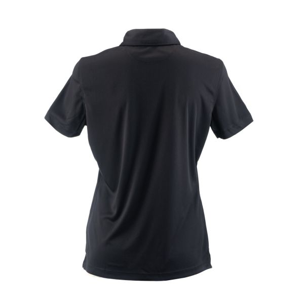 Ladies VIVO Polo (Black) Back