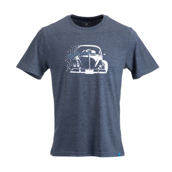 Mens Beetle Dust T (Navy Melange) Hero