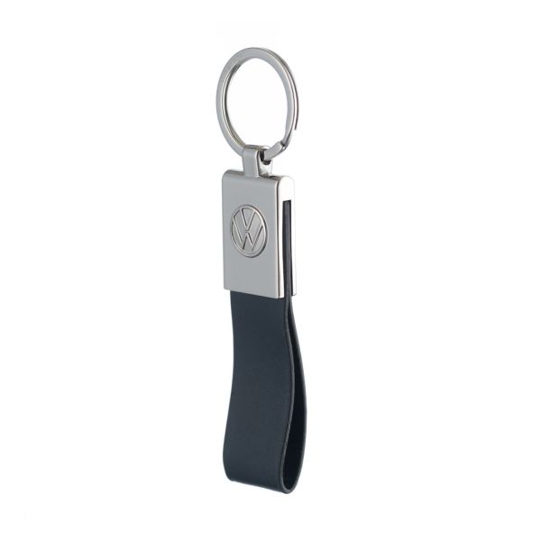 VW PU Tab Keyring in Presentation Box (Navy)