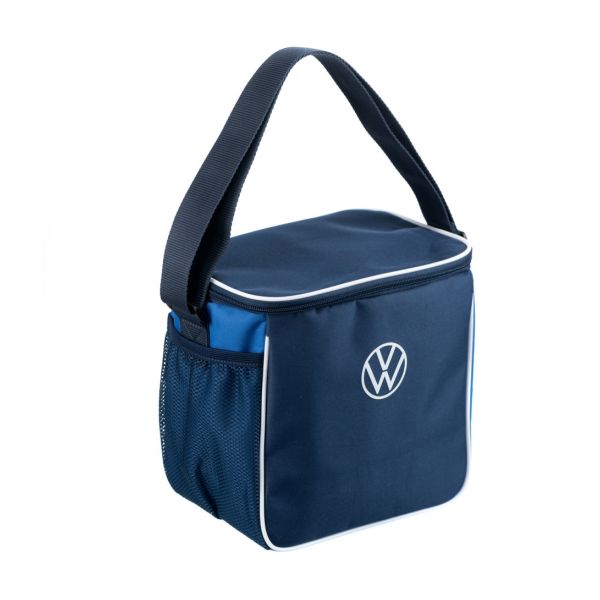 VW Lunch Caddy III - 6 Can Cooler (Navy) Left Angle Strap