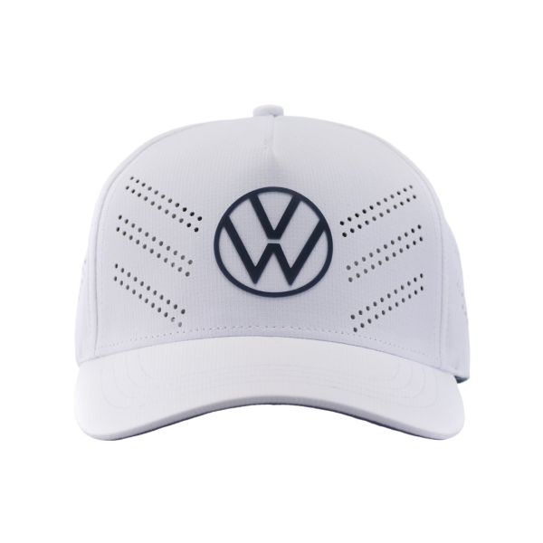 VW Fresh Tech Cap V4 (White) Front