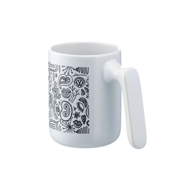 VW Polo Sketch Mug Angle