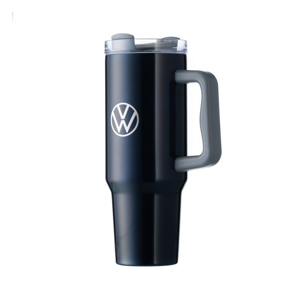 VW Maxi Stainless Travel Tumbler (1.2Lt) Metalic Dark Blue Front II