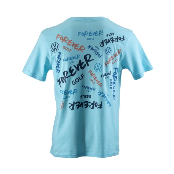 Unisex VW Forever Golf Urban T (Turq) Hero