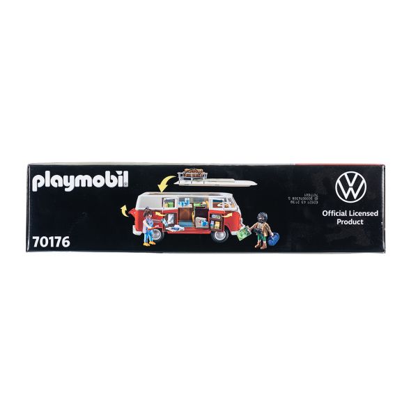 Kids Playmobil T1 Camper Bus Side