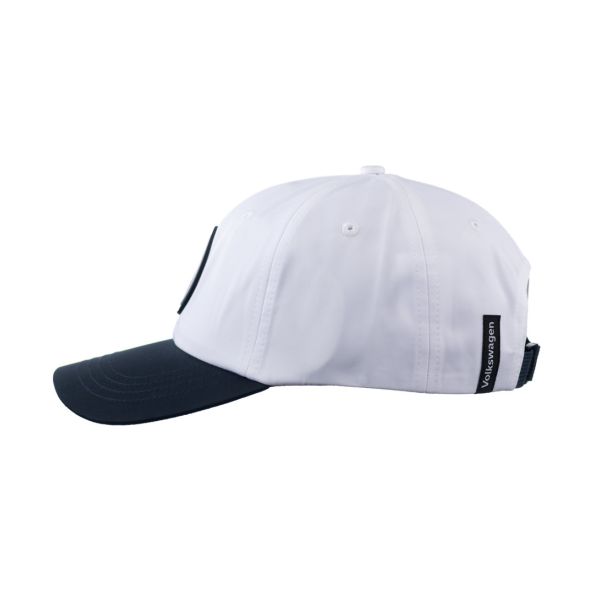 VW All Day Cap v5 (White / Navy) Left