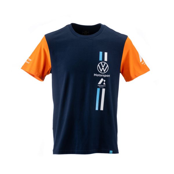 Unisex VW Motorsport Fan T (Navy) Primary