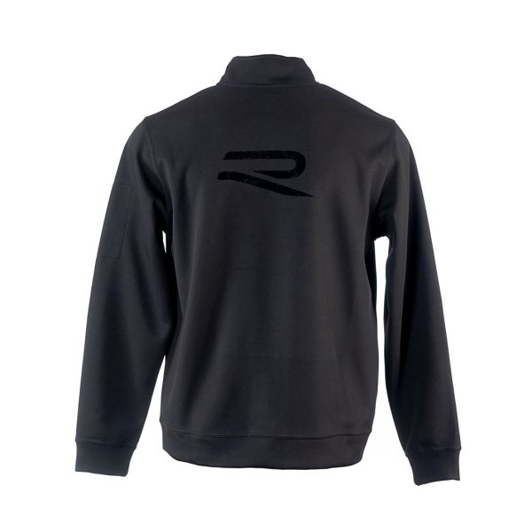 Unisex R Tech Top 1/4 Zip (Black) Back