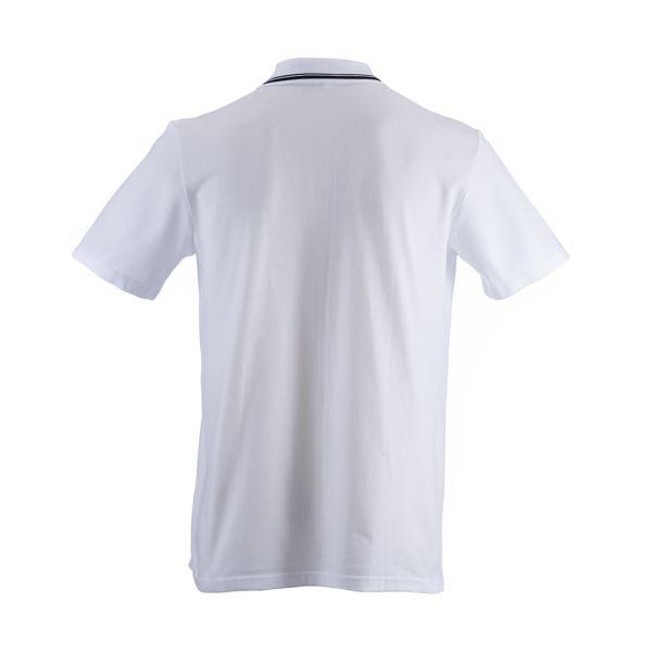Mens VW Cotton Polo (White) Back
