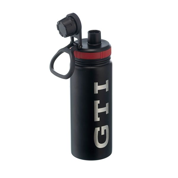 GTI Aluminium Water Bottle Cap Off