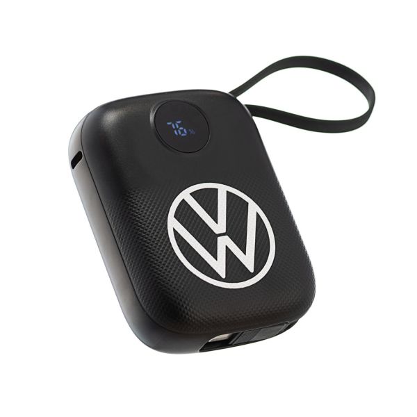 VW Fast Charger Pocket Powerbank Angle