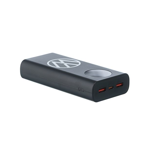 VW Fast Charger Pocket Powerbank 20 000mAh Flat Ports