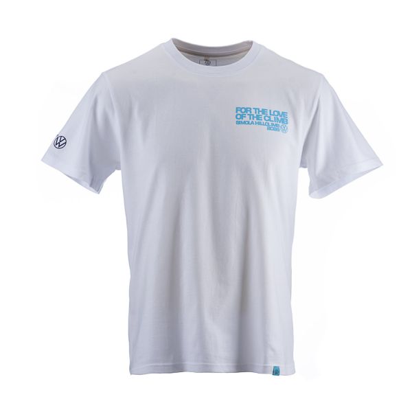 Unisex For the Love of the Climb T 2026 (White) Front