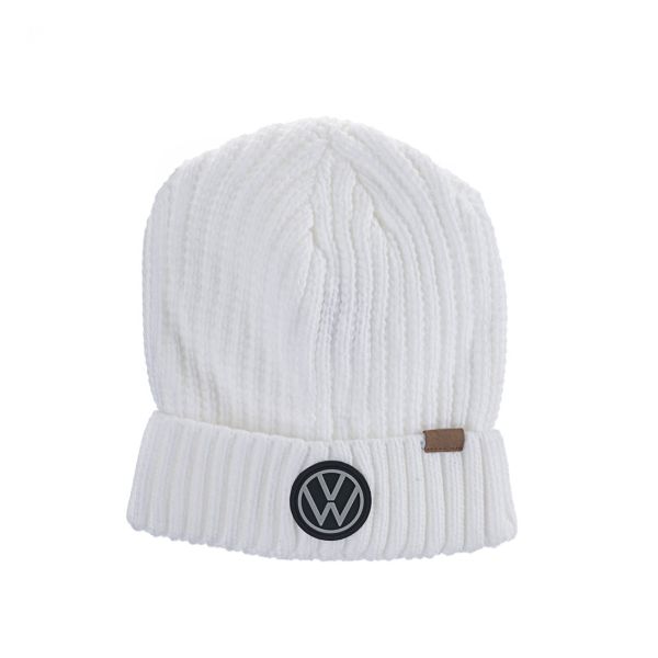 VW Logo Beanie (White) Primary