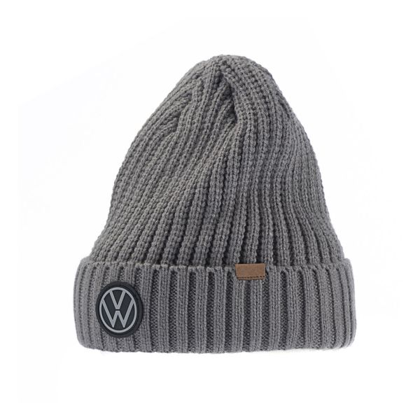 VW Logo Beanie (Grey) Angle