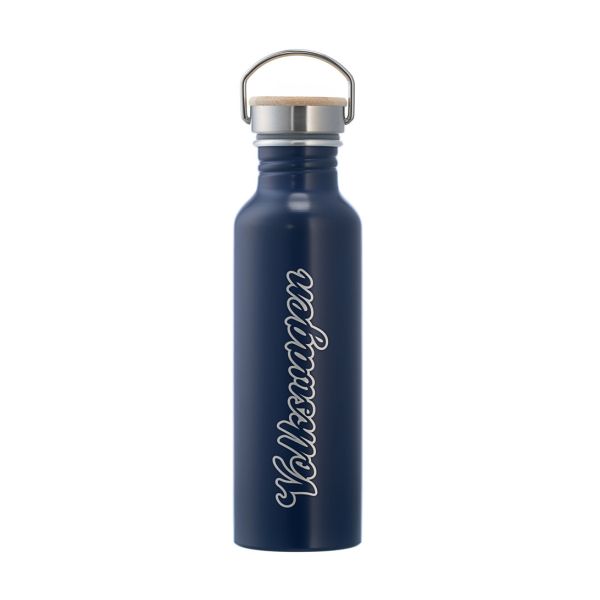 VW Script Aluminium Water Bottle Primary
