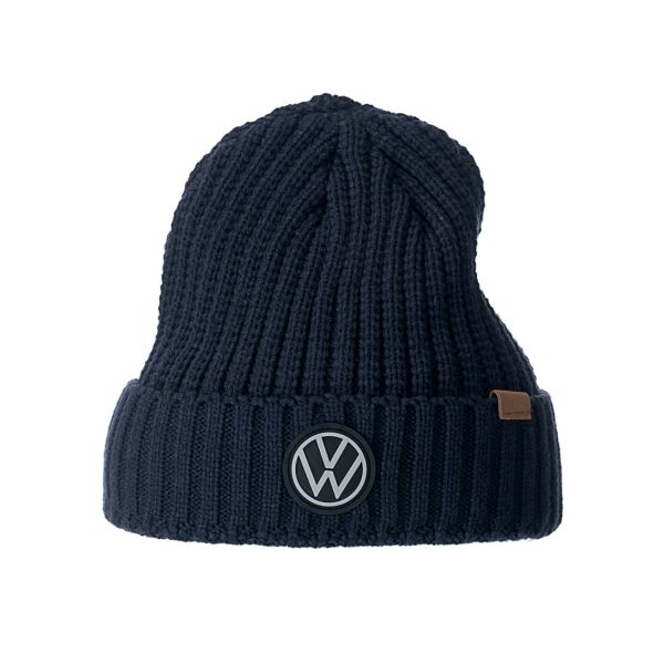 VW Logo Beanie (Navy) Angle