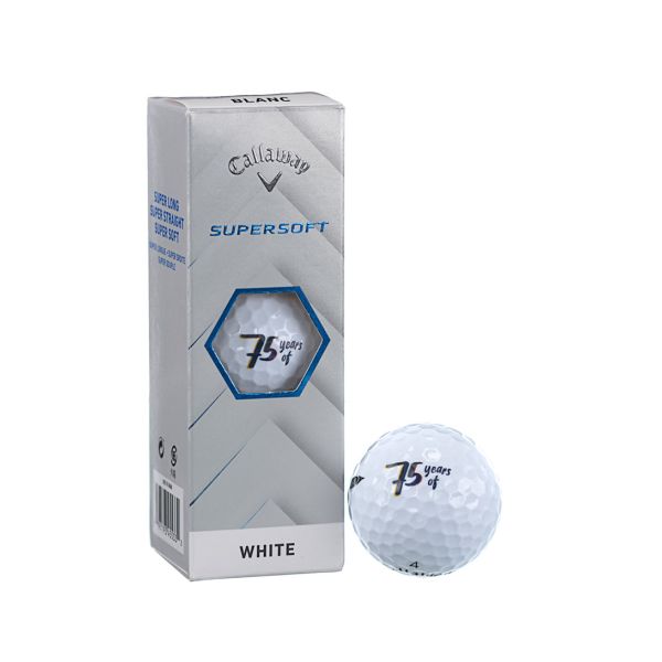 VW 75 Years Callaway Supersoft Golf Ball (3 Balls) Primary