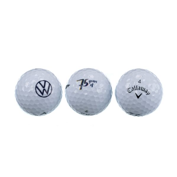 VW 75 Years Callaway Supersoft Golf Ball (3 Balls) Loose