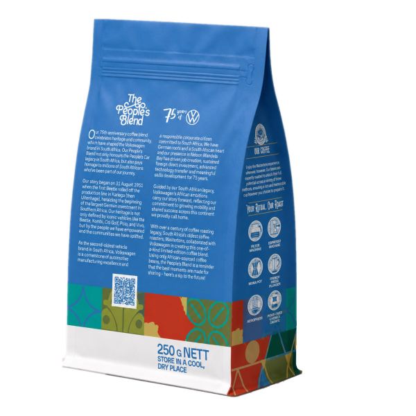 VW The Peoples Blend - Ground (250g) Back