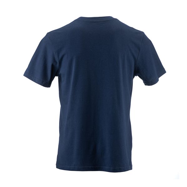 VW Mens Block Logo T (Navy) Back