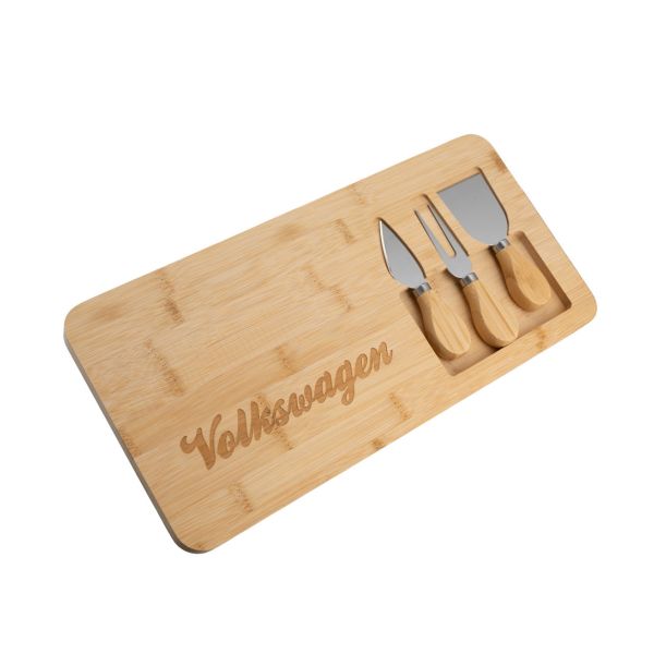 VW Cheese Board Set Front Angle