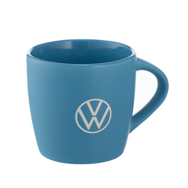 VW Logo Coffee Mug - Light Blue Primary